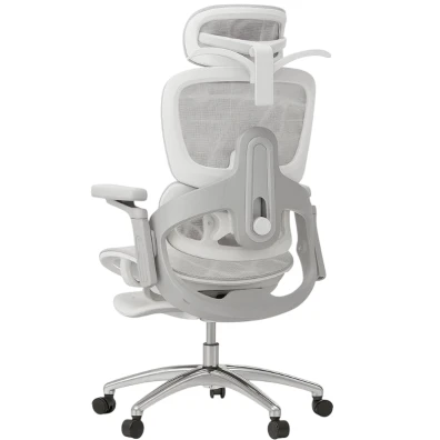Powerbasic Cadeira Ergonómica Gris Elvas