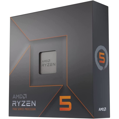 Procesador AM5 AMD Ryzen 5 7600X 4,7 GHz Caixa