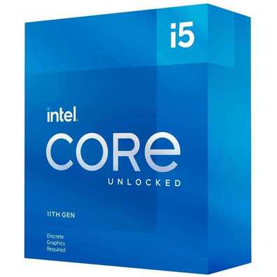 Procesador Intel Core i5 11600K 3,9 GHz 1200