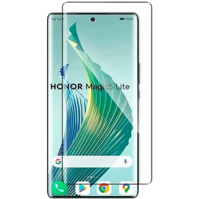 Protetor de Cristal Templado Full Screen 3D Honor Magic5 Lite - Marca CROCOCASE