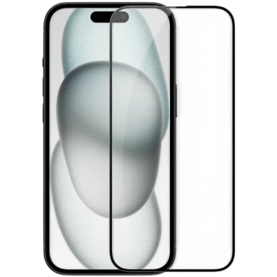 Protetor de Cristal Templado 3D para iPhone 15 Full Screen - Marca CROCOCASE