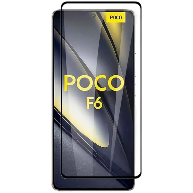 Protetor de vidro temperado para Xiaomi Pouco F6 5G Full Screen 3D de CROCOCASE