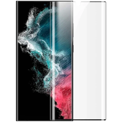 Protetor de Cristal Templado Samsung Galaxy S23 Ultra Full Screen 3D by CROCOCASE