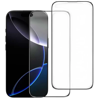 Protetor de Cristal Templado iPhone 16 6.1 Pack x2 Full Screen 3D
