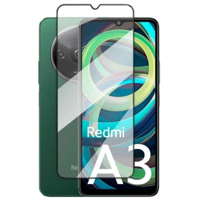 Protetor de vidro temperado Xiaomi Redmi A3 / Pouco C65 Full Screen 3D - Proteção e Estilo
