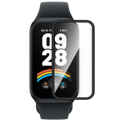 Protetor de Tela 3D HD Xiaomi Mi Smart Band 9 Active - Marca CROCOCASE