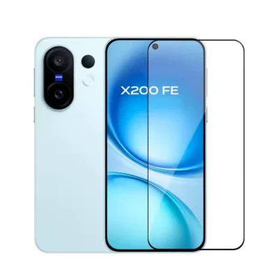 Protetor de cristal temperado Vivo X200 FE Full Screen 3D por CROCOCASE