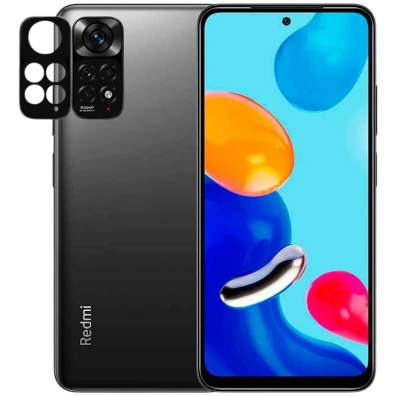 Protetor de câmera Xiaomi Redmi Note 11S Negro - CROCOCASE