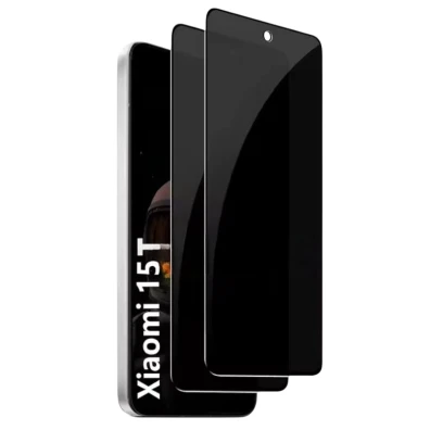 Protetor Xiaomi 15T Cristal Templado Antiespia - CROCOCASE