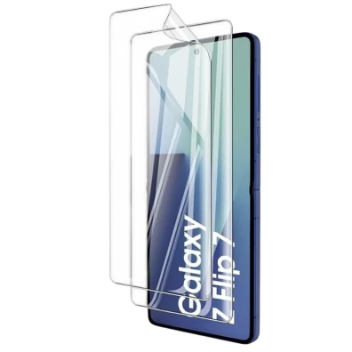 Pack x2 Protetor de tela Samsung Galaxy Z Flip7 FE 5G Full Screen 3D - Cristal Templado