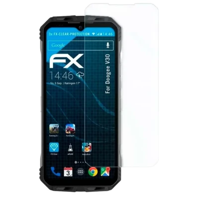 Protetor de Cristal Templado Doogee V30 - Proteção Premium | CROCOCASE