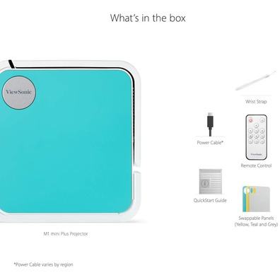 Proyector Viewsonic M1 Mini Plus 120 Lumens WVGA