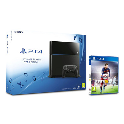Consola Playstation 4 (1 TB) + Fifa 16