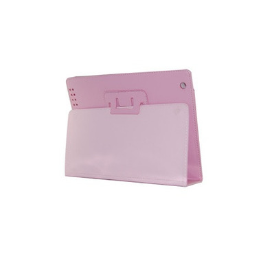 Funda Leather Flip Case iPad 2 (Rosa)