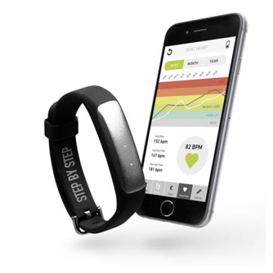 Pulseira Esportiva Beat Fit Estilo SBS Preta