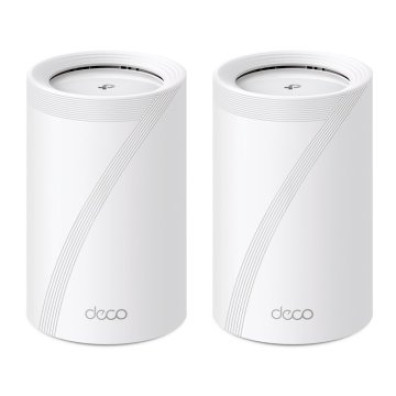 Ponto de Acesso Interno Mesh Wifi 7 TP-Link TriBanda 2-Pack BE9300 - Conectividade 5760Mbps/6GHz 2880Mbps/5GHz