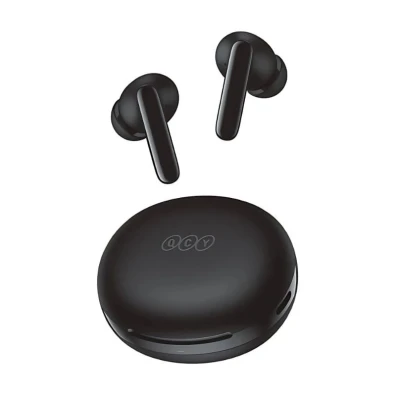 Auriculares QCY HT09 Negro - Inalámbricos de Alta Qualidade