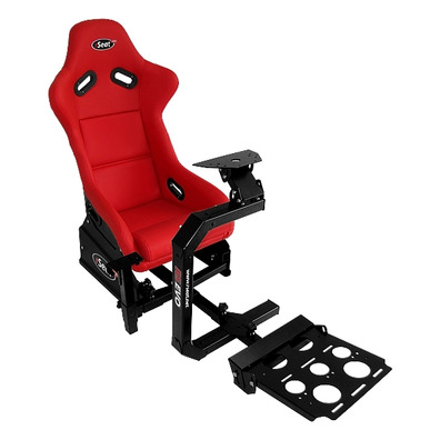 rSeat RS Evo V3 ii Vermelho/Branco