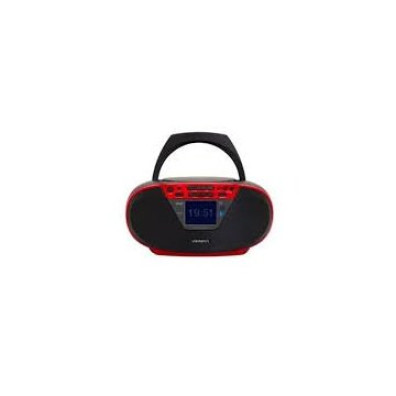 RADIO CD PORTABLE AIWA BOOMBOX BLUETOOTH ROJO 6W RMS BT MP3 USB E JACK 3.5mm