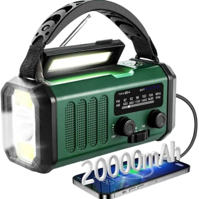 Radio de Emergência Portable 20000 mAh