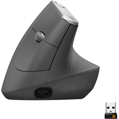 Rato Ergonômico Bluetooth Logitech Vertical MX