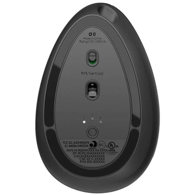 Rato Ergonômico Bluetooth Logitech Vertical MX