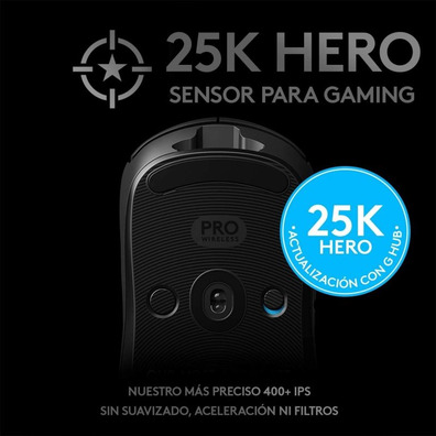 Ratón Gaming Inalámbrico Logitech G Pro 25600 DPI