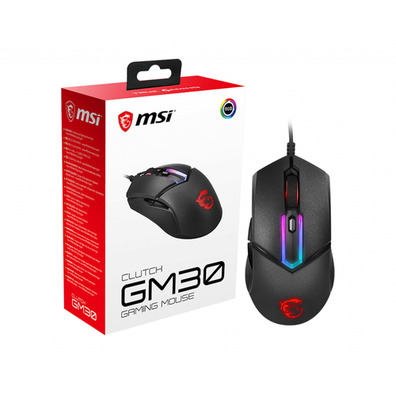 Rato Gaming MSI GM30 6200 DPI