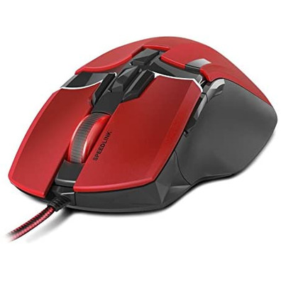 Ratón Gaming Speedlink Kudos Z-9 Vermelho