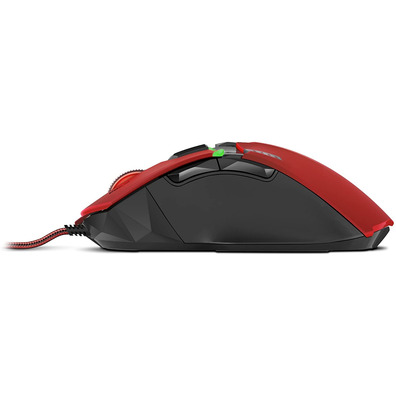 Ratón Gaming Speedlink Kudos Z-9 Vermelho