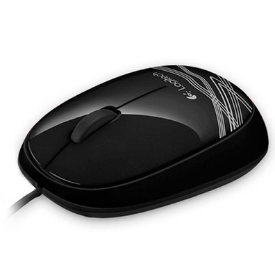 Ratón Logitech M105 1000DPI USB Negro