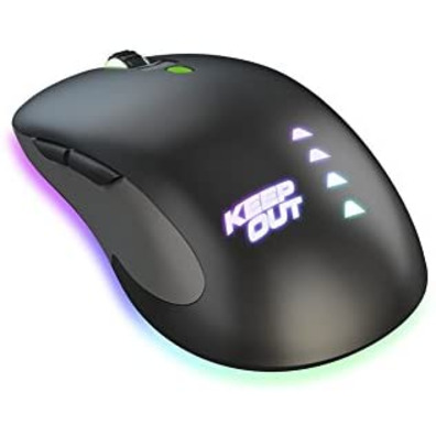 Mouse óptico manter fora X9CH jogos preto