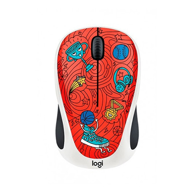 MOUSE OPTICO LOGITECH M238 WIRELESS BAE-BEE BLUE