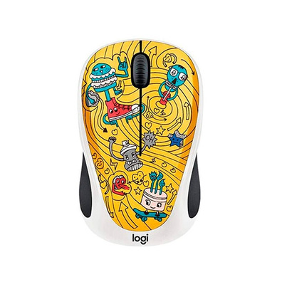 MOUSE OPTICO LOGITECH M238 WIRELESS GO-GO GOLD