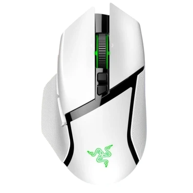 Rato Razer Basilisk V3 Pro Branco USB Bluetooth RGB 30000 DPI