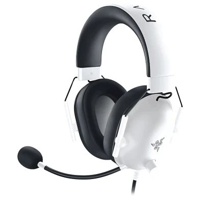 Razer BlackShark V2 X Branco - Auriculares de alta qualidade