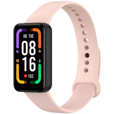 Remudança Correa Silicona Rosa Xiaomi Redmi Band Pro por CROCOCASE