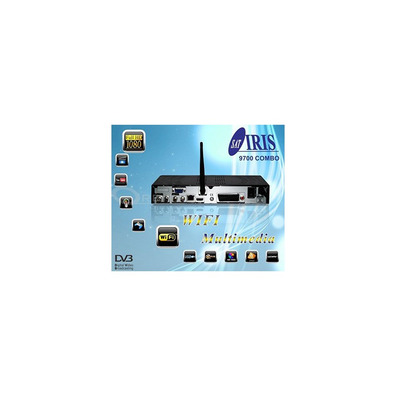 Iris 9700hd Receptor de satélite Combo