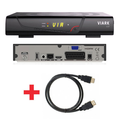 Receptor Satélite Viark HD SAT H265