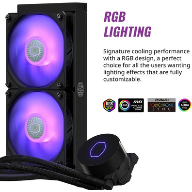 Refrigeración Geladeira Cooler Master ML240L V2 RGB Intel/AMD