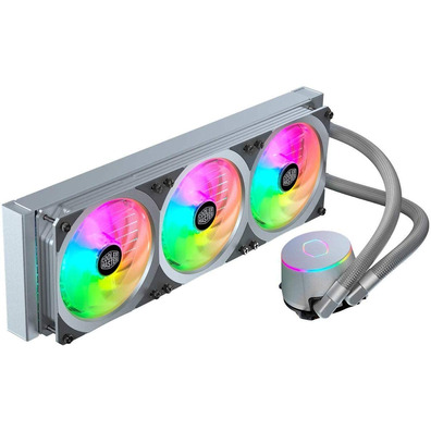 Refrigeración Geladeira Coolermaster ML360P RGB Plata Intel/AMD