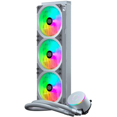 Refrigeración Geladeira Coolermaster ML360P RGB Plata Intel/AMD