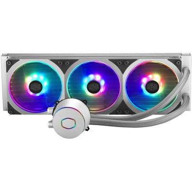 Refrigeración Geladeira Coolermaster ML360P RGB Plata Intel/AMD