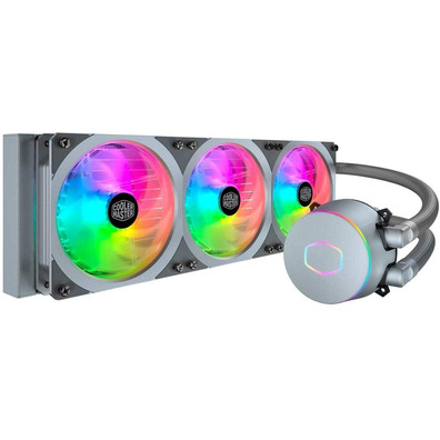 Refrigeración Geladeira Coolermaster ML360P RGB Plata Intel/AMD