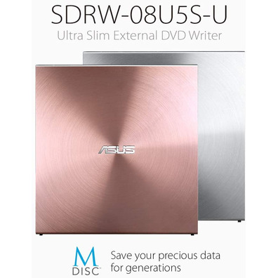 Rebaixabadora Stasus SDRW-08U5S-U Ultra Slim Pink