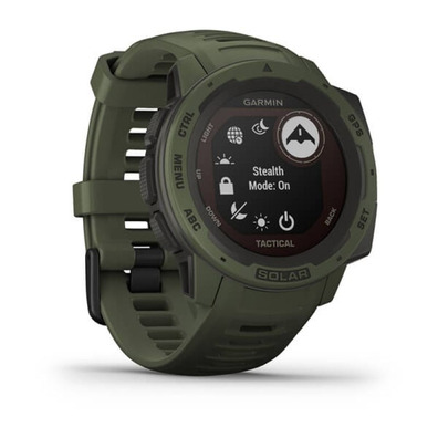 Relógio desportivo Garmin Instinct Solar Tactical Verde Militar