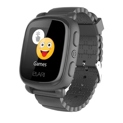 Reloj filhocon localizador pará niños Elari Kidphone 2 Negro