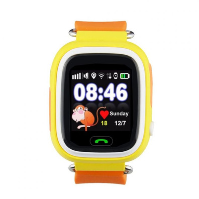 Reloj infantil con localizador pará niños Leotec Kids Way Naranja