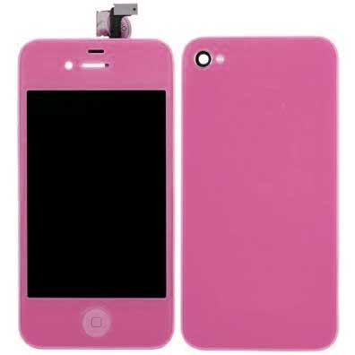 Reparaçao Carcaça completa iPhone 4S Dark Pink