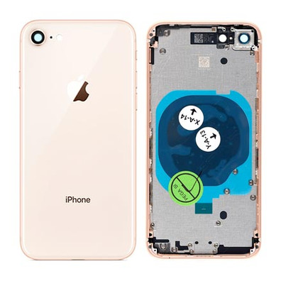 Reparaçao Carcaça Traseira Completa - iPhone 8 Dourado